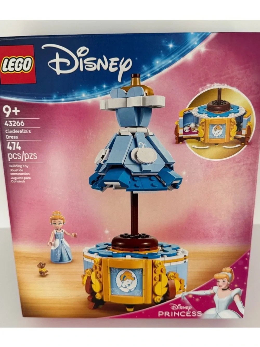 NEW LEGO Disney Cinderella’s Dress